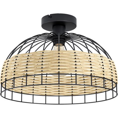 Eglo Deckenleuchte Anwick natur Ø 38 cm E27, max. 60 W Deckenlampen & Kronleuchter (1/3)