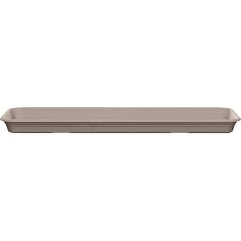 Florus Soucoupe Universelle Rectangulaire M50 - Gris - L 47 x B 17.6 x H 0 cm - extérieur - 100% recyclé