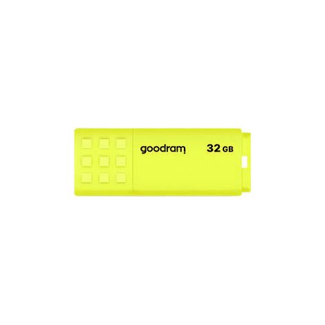 Memoria USB Goodram UME2 de 32 GB, USB 2.0, color amarillo. (1/4)