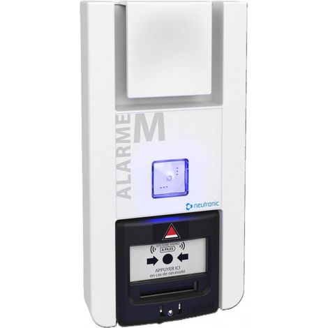 Équipement d'alarme menace de type 5 à piles avec flash lumineux TT5PL-G2 (1/2)