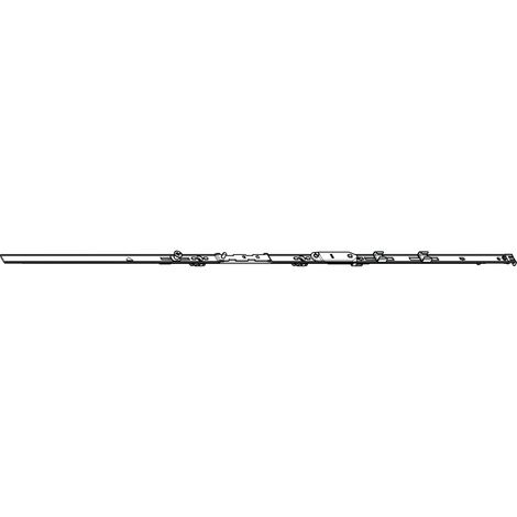 ROTO NT/NX Axerstulp Designo Sicherheit 1V L= 890 mm FFB 801-1000 mm silber (1/2)