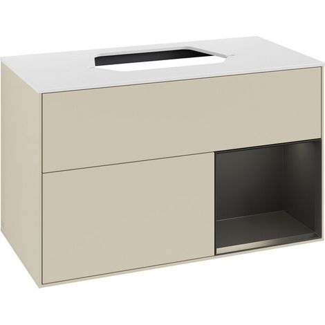 Villeroy & Boch F371PDHJ Meuble sous-lavabo Finion F37 (1/2)
