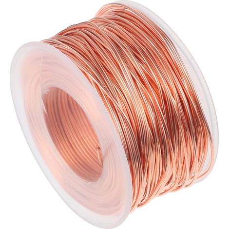 Fio De Cobre De 40m Para Bricolagem E Jardinagem, Antenas, Eletrocultura, Estacas Para Plantas, Espessura (1/5)