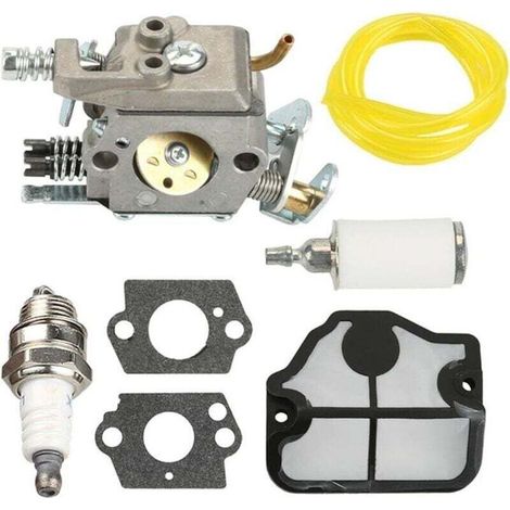 Carburatore per tosaerba Husqvarna 36 41 136 137 141 142, per kit carburatore motosega Zama C1Q-W29E, accessori carburatore - Crezuo (1/4)