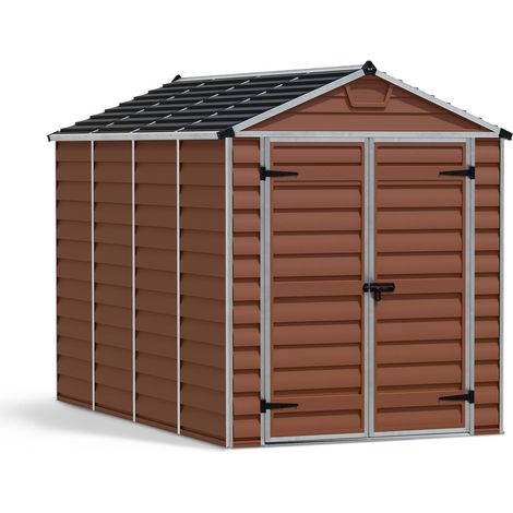 Canopia Skylight Casetta Da Giardino in Policarbonato 303X185X217 cm Ambra (1/5)