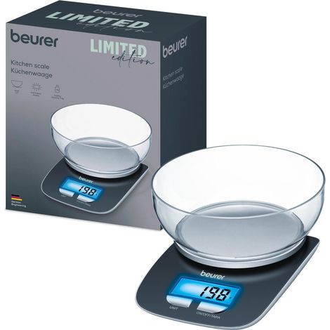 Beurer KS 25 Azul Encimera Plaza Báscula electrónica de cocina (1/5)