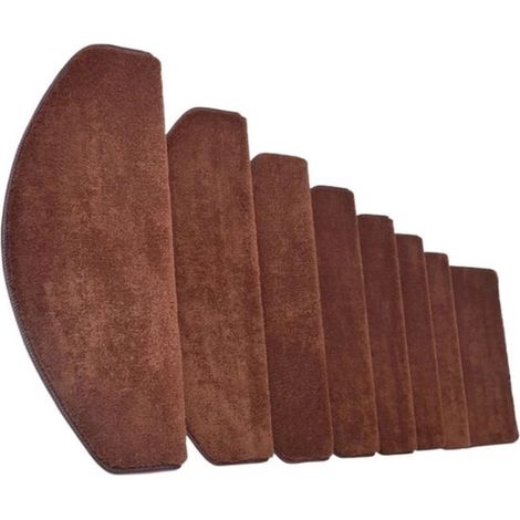 1 alfombrilla para escaleras, tamaño regular, autoadhesiva, antideslizante, segura y silenciosa.