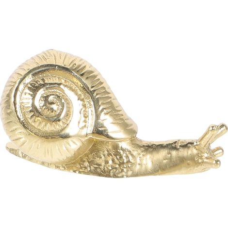 Poignée Laiton pour Meuble Escargot Tirant Décoratif pour Porte Armoire et Commode Bouton Métallique Finition Brillante Adapté pour Placards (1/5)