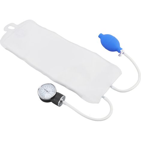 Poche de perfusion à pression 500ml pour transfusion rapide de sang et fluides, avec indicateur de niveau pour soins intensifs et urgence. (1/5)