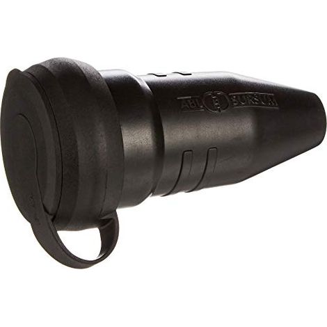 Spina femmina in gomma SCHUKO BRENNENSTUHL 230V/16A IP44 per uso esterno (1/4)