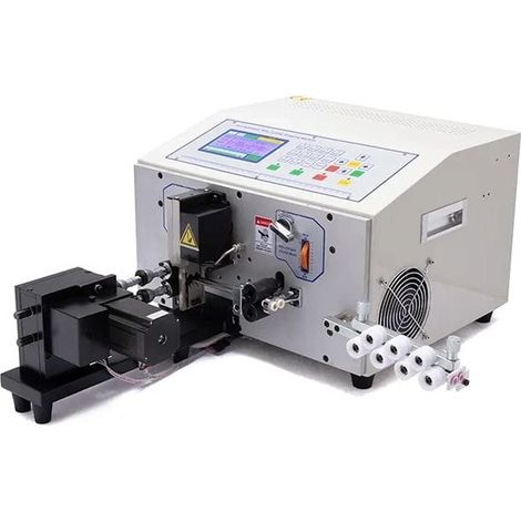 Macchina automatica per il taglio, la spelatura e la twistatura di cavi unipolari (0.1 - 2.5 mmq) (1/4)