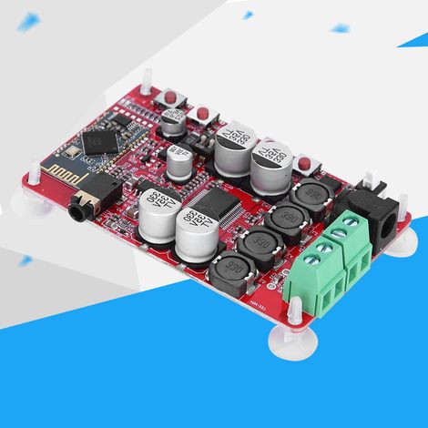 Carte d'amplificateur numérique TDA7492P, module récepteur audio, composants d'amplificateur sans fil pour Bluetooth 4.0 (1/5)