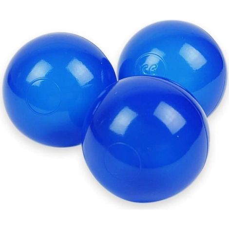 Balles En Plastique - ∅ 7 Cm - Pour Piscine Sèche Parc Bébé Jeu Intérieur Extérieur - 50 Pièces