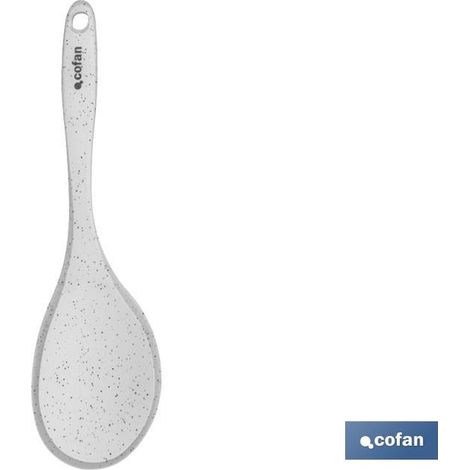 Cucchiaio da cucina Modello Bach  Realizzato in silicone e nylon  Dimensioni: 30 cm (1/4)