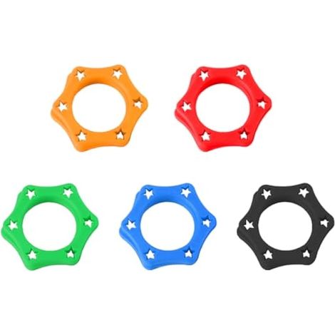 Collier Anti-roulement Hexagonal en Caoutchouc Naturel pour Microphone, Anneau antidérapant pour Microphones filaires sans Fil, Accessoires universels pour Pied de Micro (1/5)