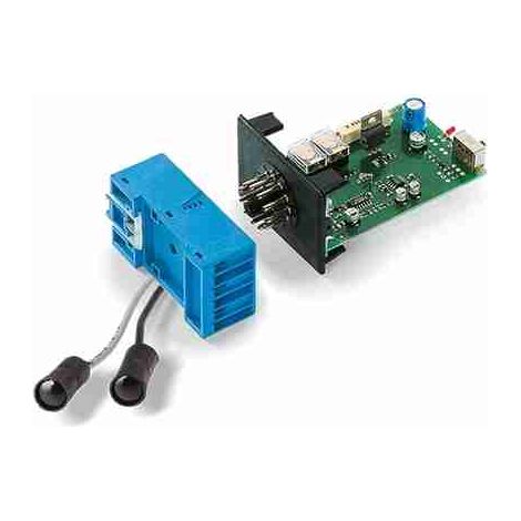 CDR891-2 - Fotocellula mini ad un raggio - doppio relè - cavo Tx 15m, Rx 10m