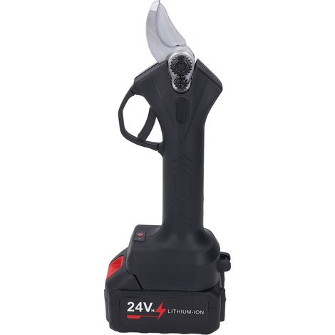 Sécateur électrique professionnel sans fil, portable et rechargeable pour le jardinage extérieur, alimenté par batterie, pour la coupe des branches d'arbres (prise UE). (1/5)