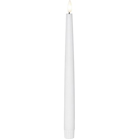 LED Kerze "Flamme Slim" 2er Set