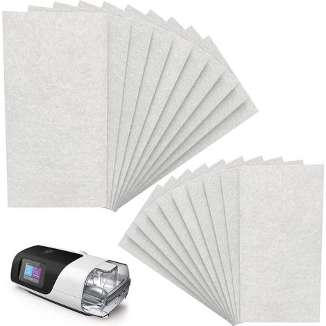 Packung mit 20 Atemfiltern, geeignet für ResMed AirSense 11 – AirSense 11 CPAP-Ersatzfilter, ultrafeine Einwegfilter. (1/5)