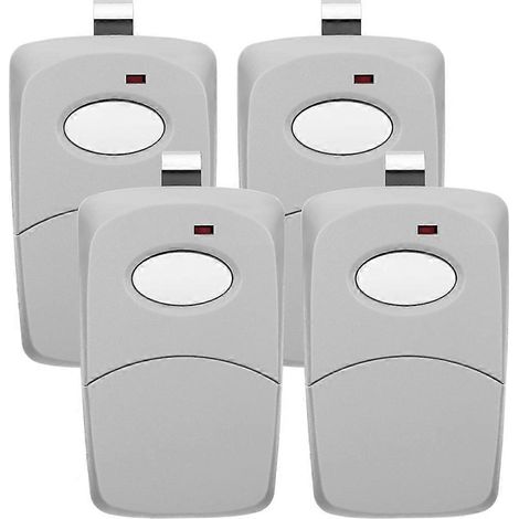 Packung mit 4 Einkanal-Fernbedienungen für den Garagentoröffner Linear MCS308911 (Mehrfachcode 308911, 300 MHz). (1/5)