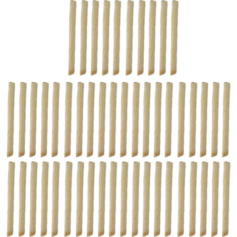 50 boucles d'oreilles tige de thé - Bâtonnets cicatrisants pour piercing, anti-inflammatoires, pour femmes - Lot de 50 (1/5)