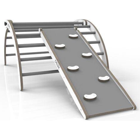 Rebo Montessori Pikler Style Climbing Arch & Ramp