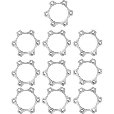 Moyeux filetés de roue libre de vélo, Rotor de frein à disque, pièce d'adaptateur de Rotor à 6 boulons (44mm) (1/5)