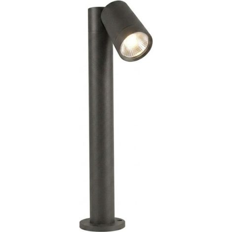 Lampadaire moderne top light oslo pa50 pa80 1 ga gu10 led ip65 réglable en aluminium et verre, taille hauteur 50cm (1/5)