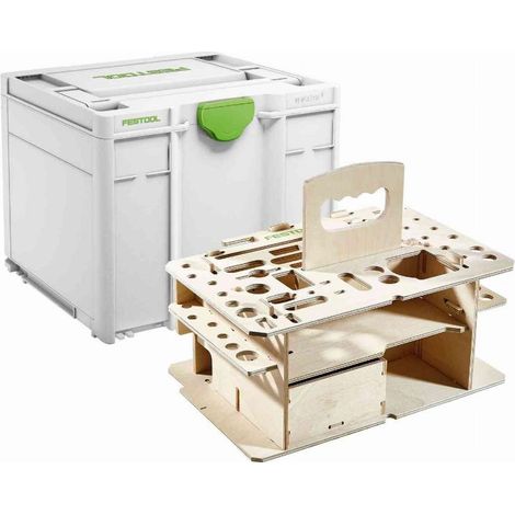 Festool – Systainer SYS3 HWZ M 337 – Boite de rangement pour outils – Dimensions 396x296x337mm – Charge max 20kg – 205518