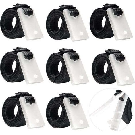 Sangles de fixation d'accessoires de piscine, adaptées aux enrouleurs de couverture solaire, aux jeux de roues de parasol (1/5)