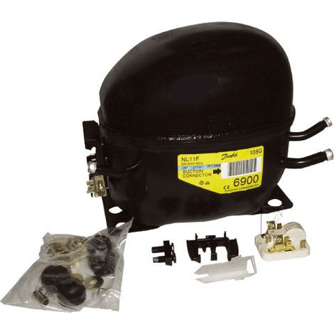 COMPRESSEUR DANFOSS NL11F R134 1/3 CV POUR CONGELATEUR GENERAL ELECTRIC - 2482819