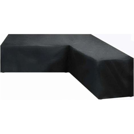 (320x320x80cm) Housse De Meuble d'angle Jardin Imperméable, Housse De Canape Jardin en Forme De L, Couverture en 210D Oxford Tissu (1/5)