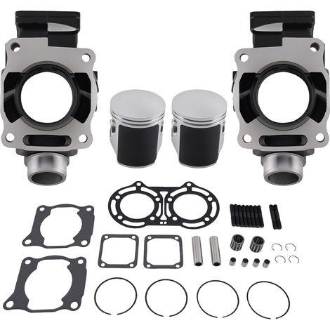 Cylinder Piston Gasket Top End Kit For Yamaha Banshee 350 YFZ350 1987-2006 347cc