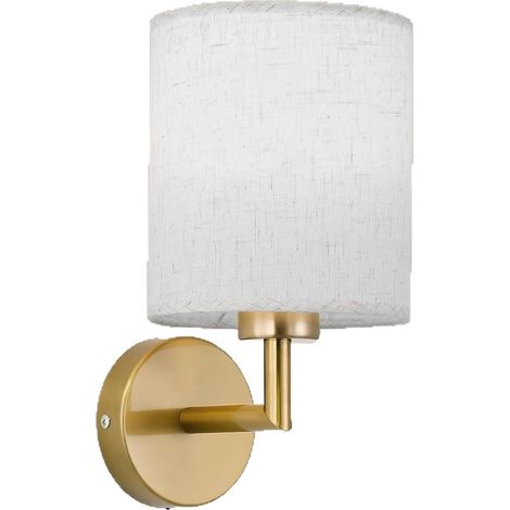 Applique murale d'intérieur à intensité variable avec interrupteur, chargement sans fil avec ampoule rechargeable et télécommande, adaptée à la chambre et au salon [Efficacité énergétique Classe G]