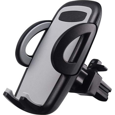 Support de téléphone de voiture avec sortie d'air pour climatiseur et système de navigation simplifié, support de téléphone rotatif à 360° (1/5)