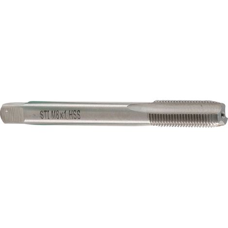 Taraud hss-g sti pour filets rapportes metriques de type helicoil - dtail : taraud sti m8x100