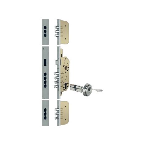 CERRADURA SEG. MAD.EMB. 50MM 1049R2050CL LAT 3P OCARIZ