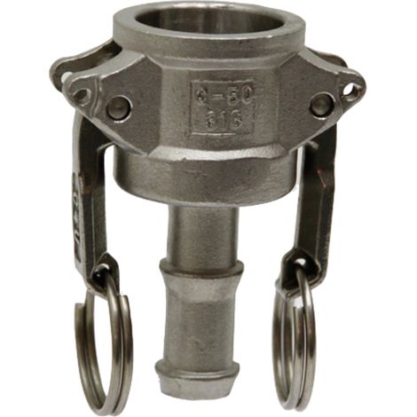 Connecteur mâle CAMLOCK KAMLOK type C fi 13 mm DN 16BAR 1/2" pouce