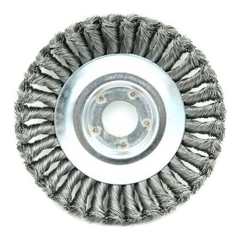 Spazzola metallica per decespugliatori a benzina ed elettrici, 200 x 25,4 mm