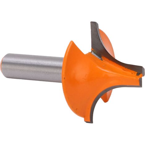Rundfasenfräser mit 8-mm-Schaft, verstellbares Oberfräsenwerkzeug für Sockelleisten, 8 x 31 mm Schnitt, industrieller Holzbearbeitungsfräser (1/5)