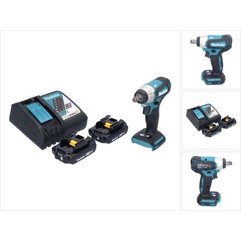 Avvitatore a impulsi a batteria Makita DTW 181 RA 18 V 210 Nm 1/2" brushless + 2x batteria ricaricabile 2,0 Ah + caricabatterie