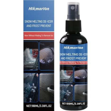 Enteisungs- und Schneeschmelzmittel für Autos, Winterreinigungsspray für Autoscheiben, Schneeräumung, Frostschutz – 100 ml -- DE (1/5)