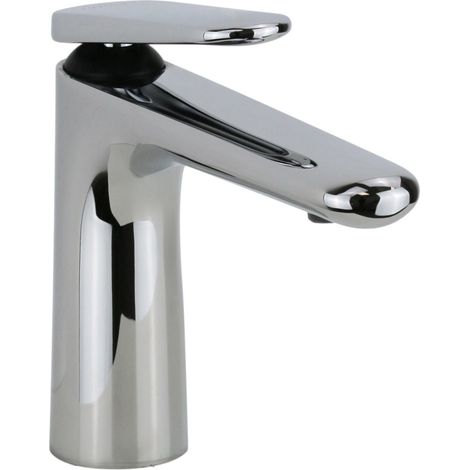 Miscelatore monocomando lavabo con piletta di scarico clic-clac Paini Stone 95CR211SR  Cromo
