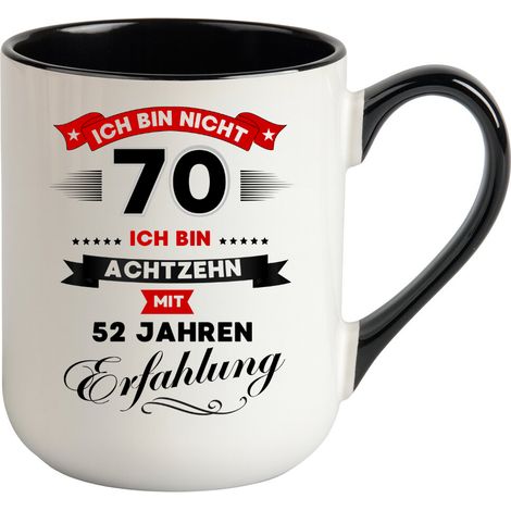Tazza divertente, regalo per un 70° compleanno (1/3)