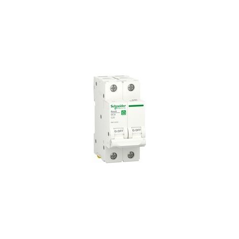 Interruptor automático de vivienda Resi9 2P 6000A 230V de Schneider 25A