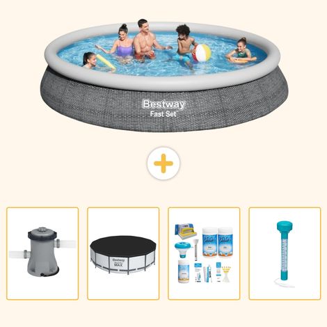 Bestway Bestway Fast Set Ronde - 457x84 cm - 5-pièces S226 (1/5)