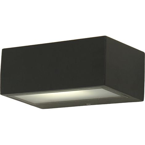 Lampada da parete per esterni Gemini color antracite E27 IP44 (1/5)