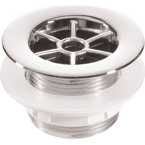 Chrome Plated Plastic Shower Waste 1.5" x 70mm for Drainage