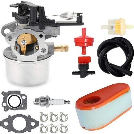 Kit di filtro dell'aria 591137 590948 Carburatore per Briggs & Stratton 111P02 114P02 11P902 121Q02 121Q07 121S02 121S07 121S75 124Q02 Idropulitrice 775EX TB360 Tosaerba (1/4)