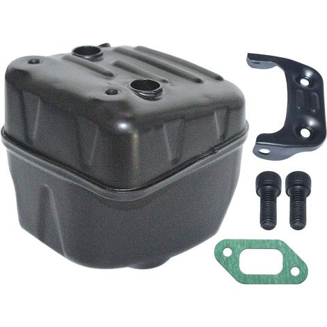 Silencieux avec support, boulons et joint Compatibles avec tronçonneuses Husqvarna 357XP 357 (1/5)